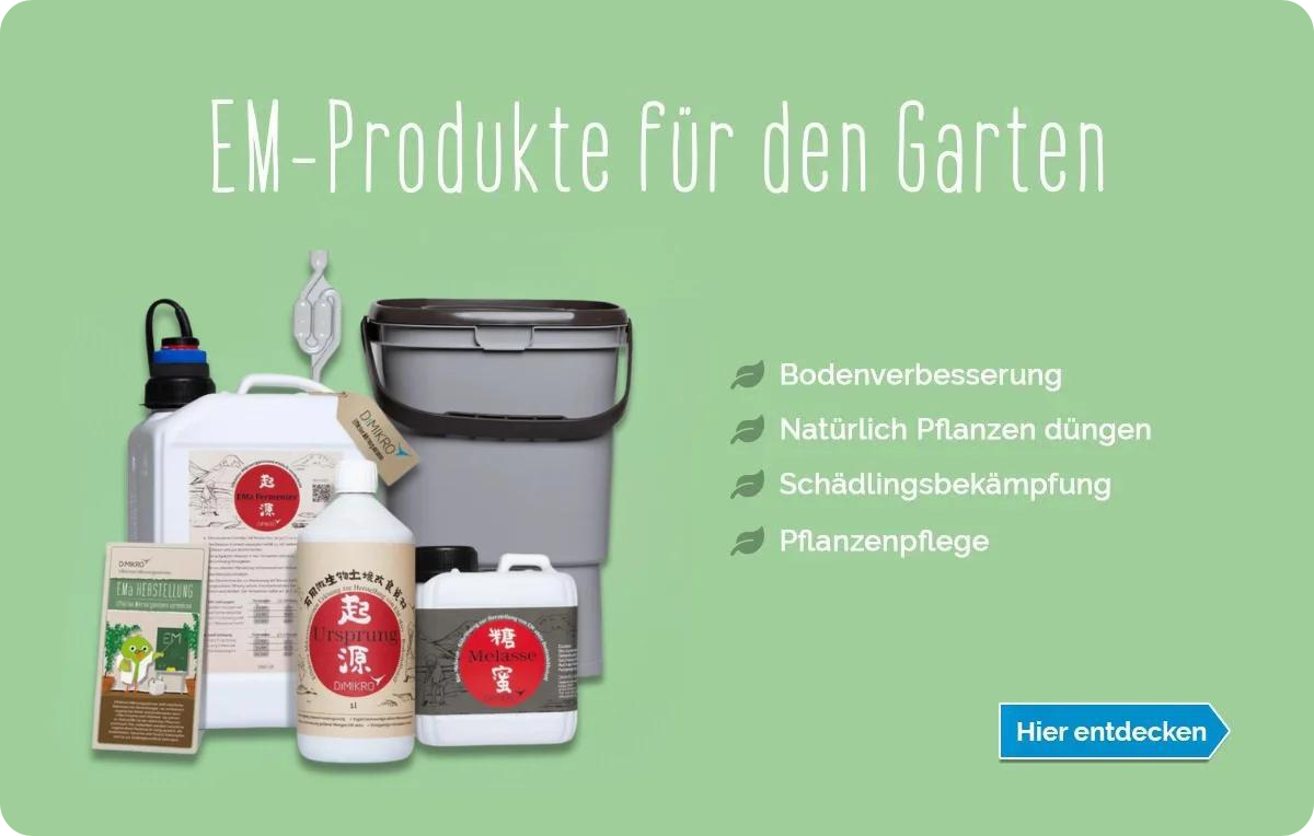 EM-Gartenprodukte von Dimikro kaufen