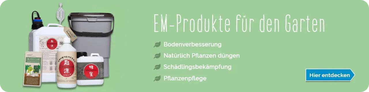 EM-Gartenprodukte von Dimikro kaufen