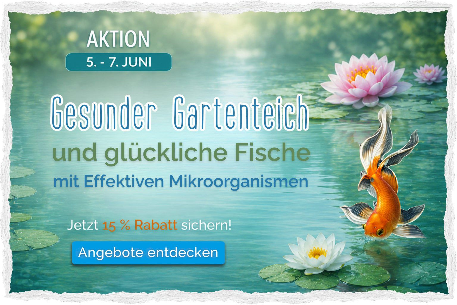 Aktion Gartenteich 2026