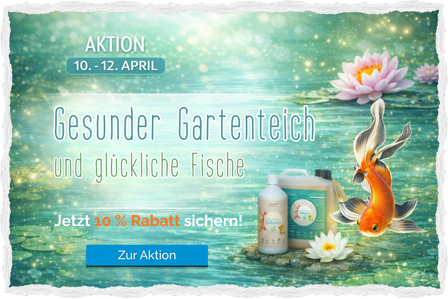 Aktion Gartenteich