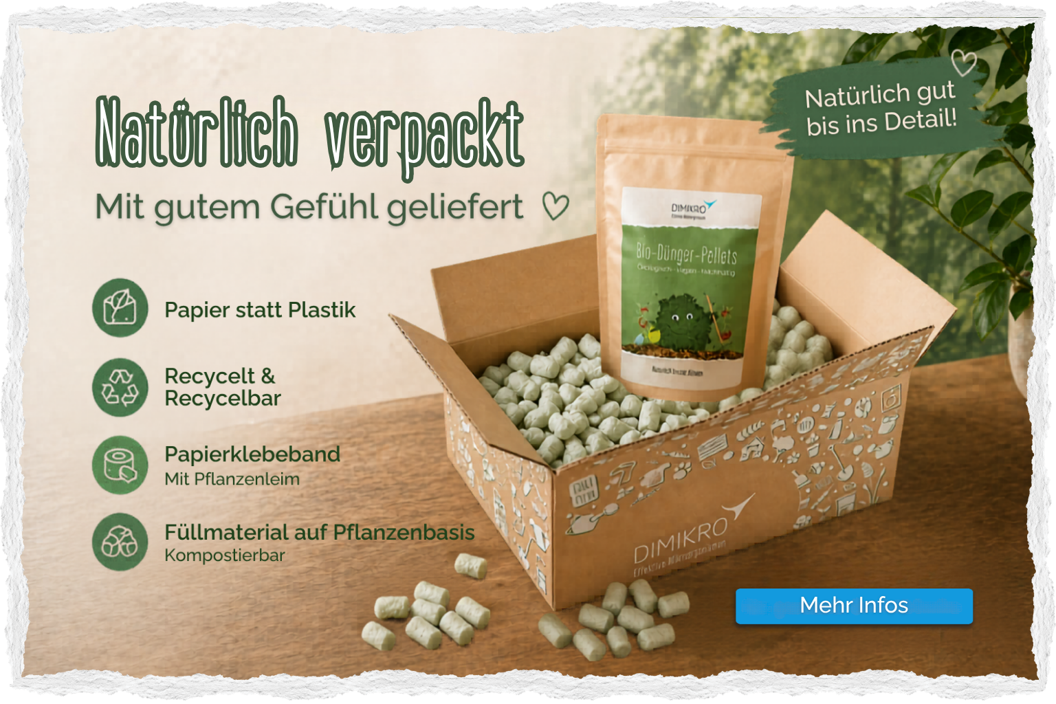 Nachhaltige Verpackungen