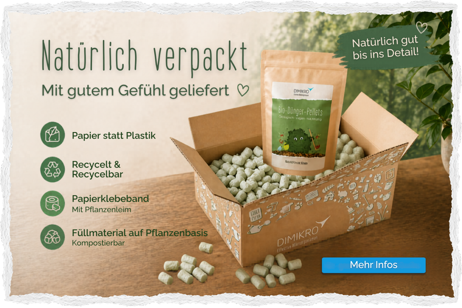 Nachhaltige Verpackungen