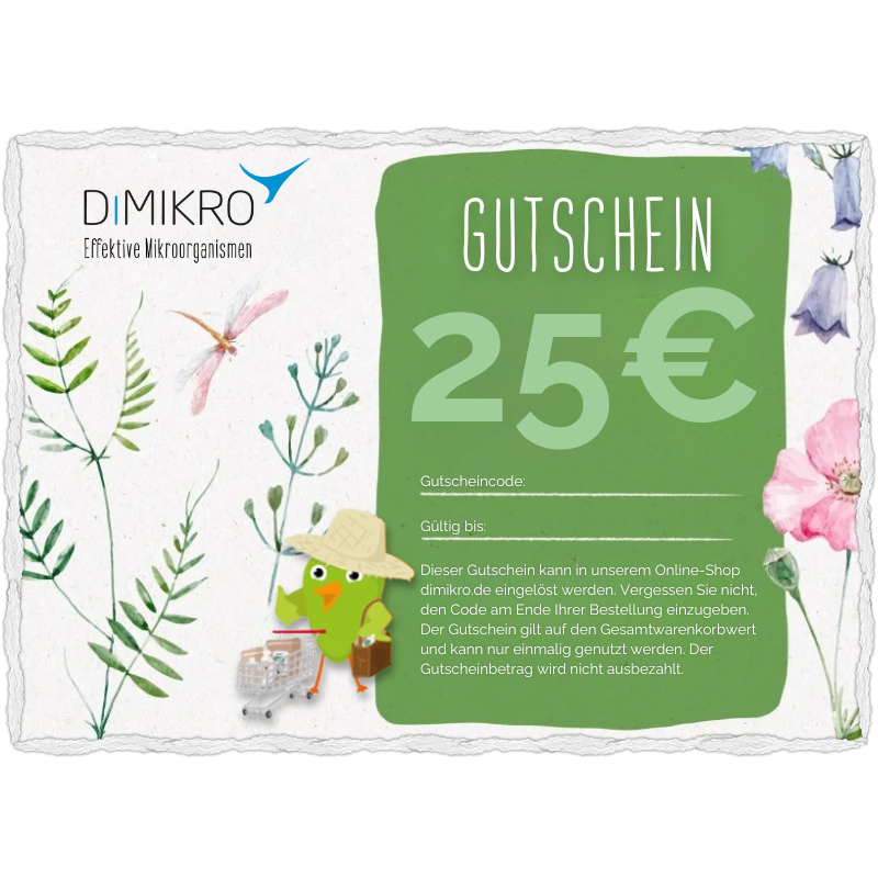 Geschenkgutschein 25 €