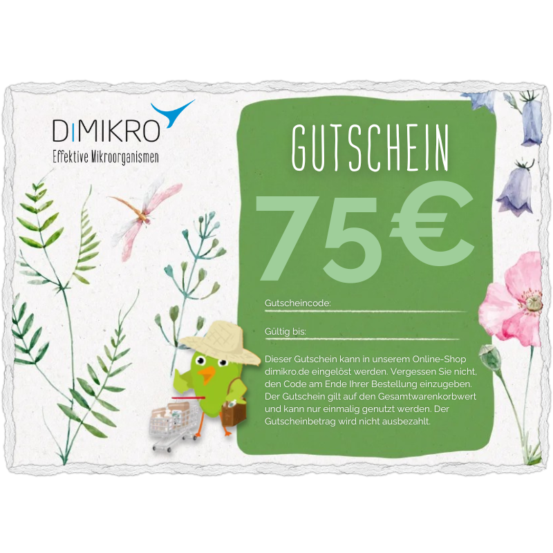 Geschenkgutschein 75 €