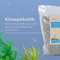 Zeolith grob 5-8 mm - verschiedene Mengen für Gewässer