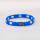 EM Keramik-Halsband - blau hellblau klein bis 35 cm