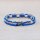 EM Keramik-Halsband - blau rot klein bis 35 cm