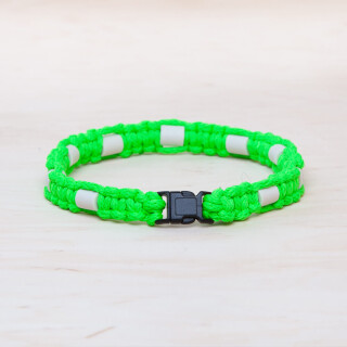 EM Keramik-Halsband - grün hellblau mittel bis 45 cm