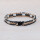 EM Keramik-Halsband - grau pink mittel bis 45 cm
