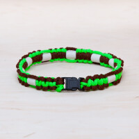 EM Keramik-Halsband - braun oliv groß bis 65 cm