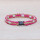 EM Keramik-Halsband - pink beige groß bis 65 cm