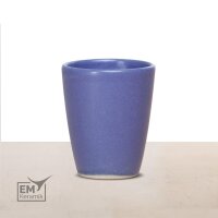 EM Keramik-Becher* 0,2 l blau lila