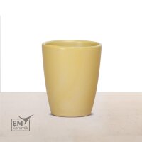 EM Keramik-Becher* 0,2 l gelb matt