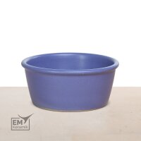 EM Keramik Hundenapf ca. 22 cm Durchmesser blau lila matt