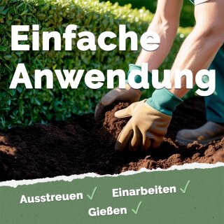 Bio-Dnger-Pellets fr Hecken & Strucher