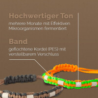 EM Keramik-Halsbänder - verstellbar - verschiedene Farben & Größen