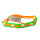EM Keramik-Halsband Modell "Nelly" - verstellbar - grün-apfelsine 25-35 cm