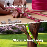 EM Keramik-Halsband - verstellbar - weinrot 35-45 cm