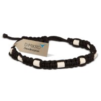 EM Keramik-Halsband - verstellbar - schwarz 35-45 cm
