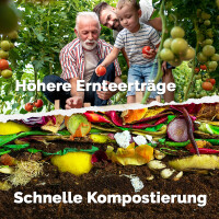 EM aktiv Bodenhilfsstoff mit lebenden Bodenbakterien - 5 Liter