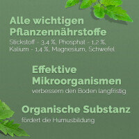 Pflanzenglück - veganer Volldünger 3 kg